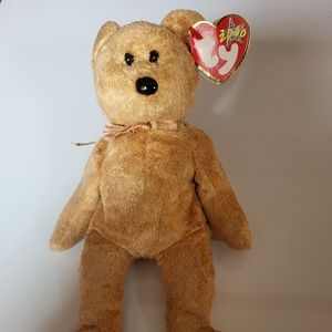 Ty Beanie Baby Bear Cashew